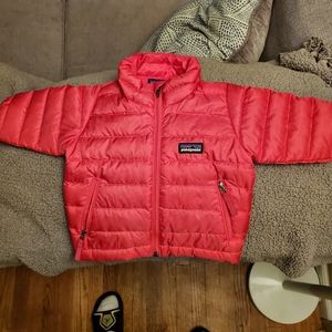 Patagonia Goose Down Girls Jckt. Sz. 3M Super Cute